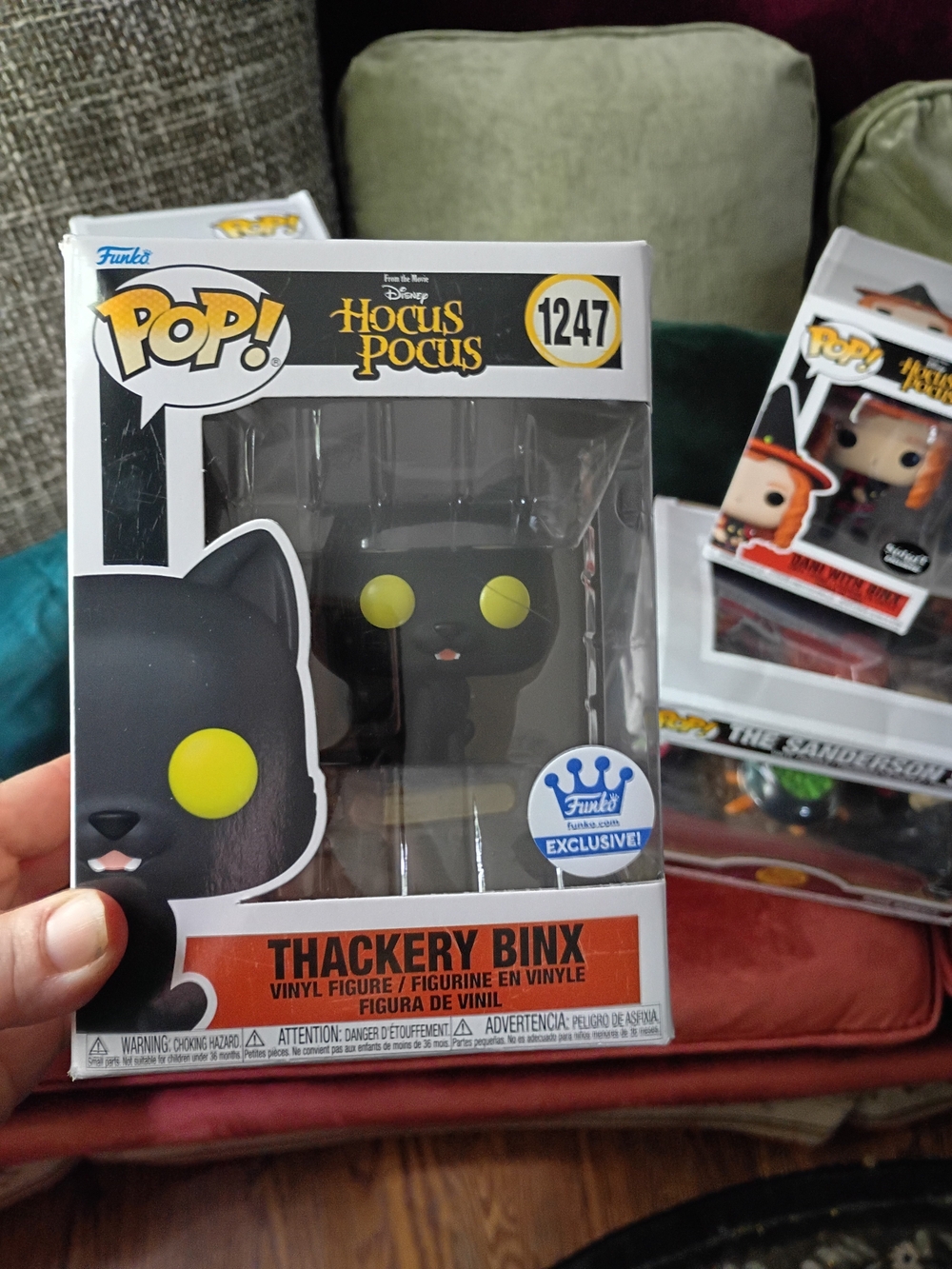 Funko Pop! Hocus Pocus Thackery Binx Black and Yellow Vinyl Figure